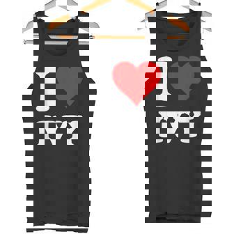 レッドハート アイビーが大好き タンクトップ - Kawaiitshirt