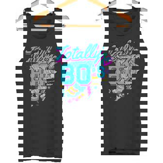 レトロ 1980年代 カラフル 80年代 面白い 80 レイブ テーマ パーティー タンクトップ - Kawaiitshirt