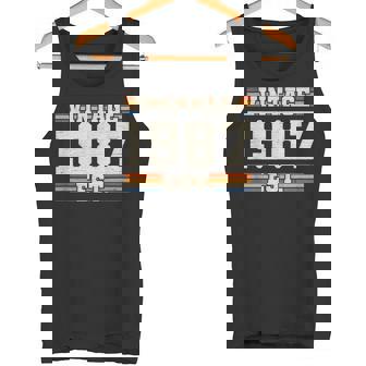 レトロ 38 年 ヴィンテージ 1987年 創業 38 周年 タンクトップ - Kawaiitshirt