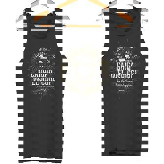 レトロ カーディガン・ウェルシュ・コーギー ヴィンテージ タンクトップ - Kawaiitshirt