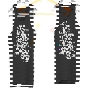 レトロ グルーヴィーなイム リンナ やってる リンナ 物事 面白い 母の日 タンクトップ - Kawaiitshirt