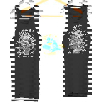 レトロ スケルトン ビーチ サンタクルーズ タンクトップ - Kawaiitshirt