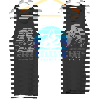 レトロ セレステ ヴィンテージデザイン 山遊び ビデオゲーム タンクトップ - Kawaiitshirt