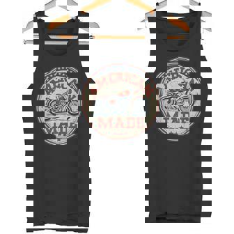 レトロ ヴィンテージ アメリカ製 モーターオイル 車 バイク ガレージ タンクトップ - Kawaiitshirt