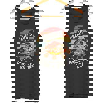 レトロ ヴィンテージ カルシファーのベーコンと卵料理 食品愛好家 タンクトップ - Kawaiitshirt