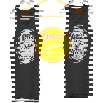 レトロ ヴィンテージ ガソリンスタンド オニールズ モーターオイル 車 バイク ガレージ タンクトップ - Kawaiitshirt