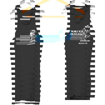 レトロ ヴィンテージ 家族旅行 ホノルル ハワイ ワイキキ ビーチ タンクトップ - Kawaiitshirt