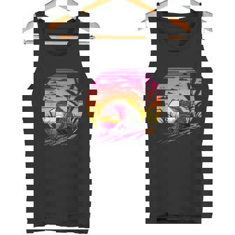 レトロなエステティックフロッグ タンクトップ - Kawaiitshirt