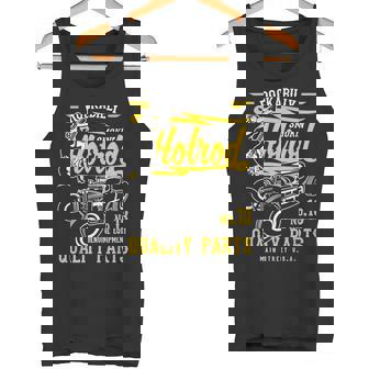 レトロなヴィンテージスタイルのホットロッドデザイン。 タンクトップ - Kawaiitshirt