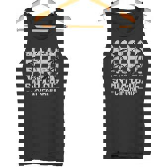 レトロヴィンテージスケートボードグラフィックデザイン サンタクルーズ タンクトップ - Kawaiitshirt