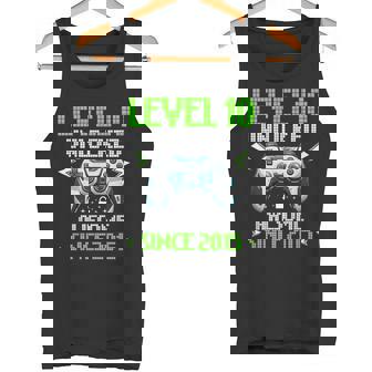 レベル 10 アンロック 素晴らしい 2015 ビデオゲーム 10歳の誕生日 タンクトップ - Kawaiitshirt