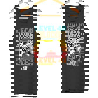 レベル40 アンロック レベル41 ロード中 40歳の誕生日 タンクトップ - Kawaiitshirt