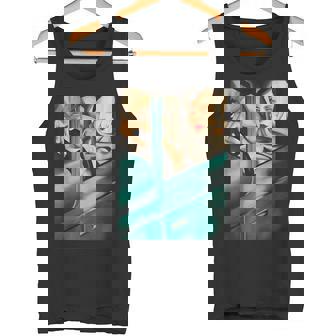 レンピカセルフポートレートの絵画autoportrait タマラ・ド・レンピッカ タンクトップ - Kawaiitshirt