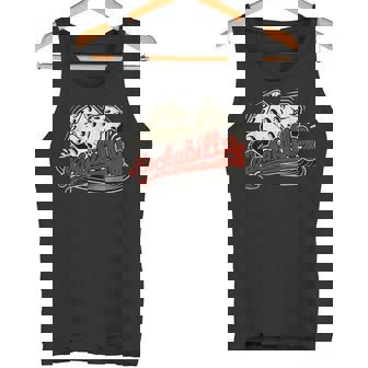 ロカビリーロックミュージックレトロキューブビニール1950sロッカー タンクトップ - Kawaiitshirt