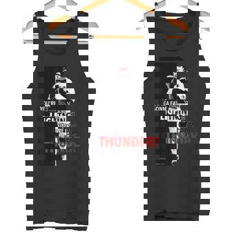 ロッキー・ユー・ゴナ・ゴナ・イーツライトニング タンクトップ - Kawaiitshirt