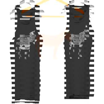 ロバ好きへのロバギフト 家畜 ロバ タンクトップ - Kawaiitshirt