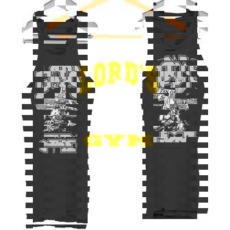 ローズジム-ロードズ・ザ・シン・オブ・ワールド・ジーザス タンクトップ - Kawaiitshirt