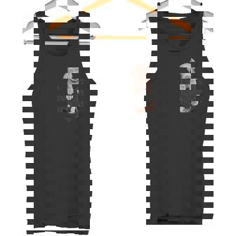 ワイマラナー愛好家のためのファニーワイマラナー ポケットに入ったワイマラナー タンクトップ - Kawaiitshirt