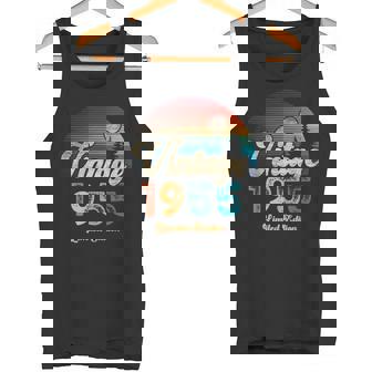 ヴィンテージ 1955 リミテッド・エディション サンセット 70Th Birthday タンクトップ - Kawaiitshirt