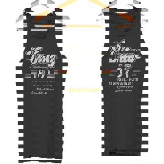 ヴィンテージ 1971 オリジナル・パーツ 限定版 54歳の誕生日 タンクトップ - Kawaiitshirt