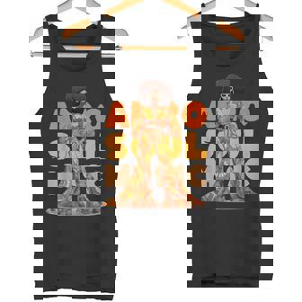 ヴィンテージ アフロ ソウル ミュージック グルービー ブラック クイーン メラニン タンクトップ - Kawaiitshirt