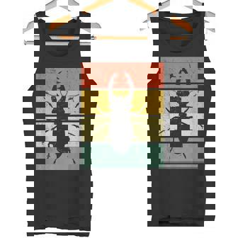 ヴィンテージ クワガタ カブトムシ 虫 タンクトップ - Kawaiitshirt