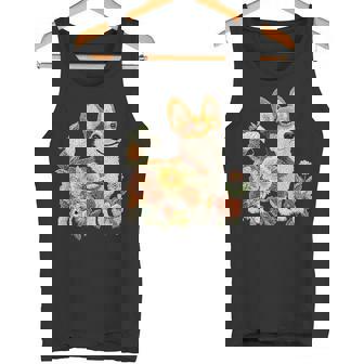 ヴィンテージ コーギー ママ 犬 オーナー コーギー 母の日 タンクトップ - Kawaiitshirt