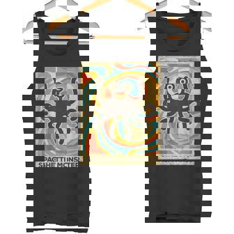 ヴィンテージ スパゲッティモンスター 無神論者 レトロギフト タンクトップ - Kawaiitshirt