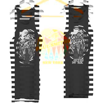 ヴィンテージ ポール・スミス ニューヨークマウンテン ハイキング お土産プリント タンクトップ - Kawaiitshirt