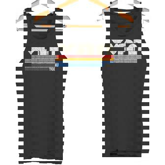 ヴィンテージ レトロ 70年代80年代スタイル バン・アルスティーンの故郷、テキサス州 タンクトップ - Kawaiitshirt