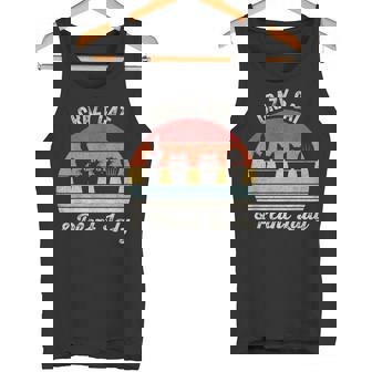 ヴィンテージ レトロ クレイジー キャット & プラント レディ サボテン 多肉植物 ママ タンクトップ - Kawaiitshirt