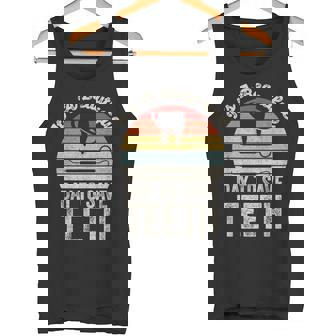 ヴィンテージ 歯医者 歯医者 美人の日 タンクトップ - Kawaiitshirt