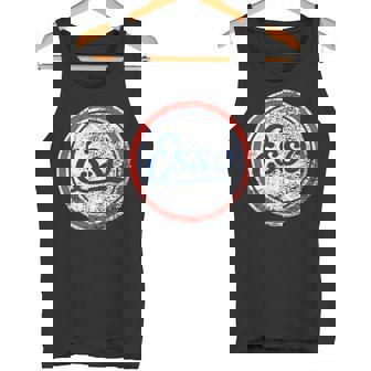 ヴィンテージカーessoガソリンスタンドメンズとレディース。 タンクトップ - Kawaiitshirt