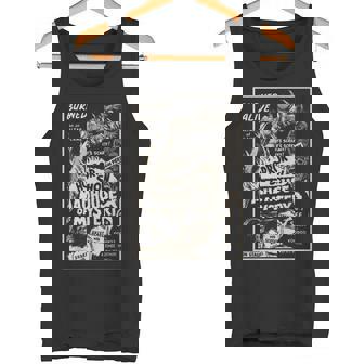 ヴィンテージハロウィンモンスタースラッシャーホラー映画ホラーショー タンクトップ - Kawaiitshirt