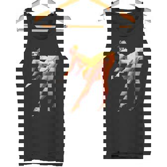 ヴィンテージピンナップガール、セクシードレス。メンズ、レディース。 タンクトップ - Kawaiitshirt