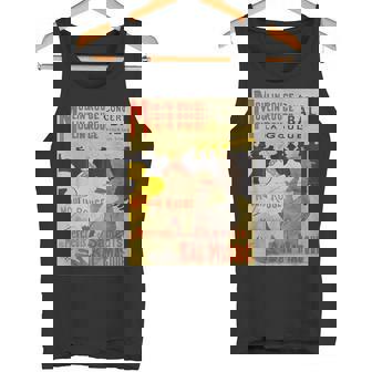ヴィンテージポスター トゥールーズロートレック レトロtシャツ タンクトップ - Kawaiitshirt