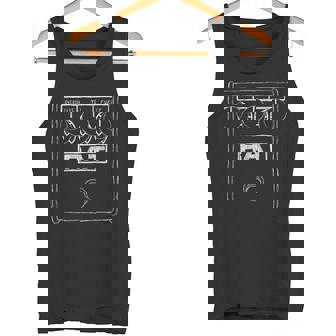 ヴィンテージミュージックラットディストーションペダル ベースギタースタイル タンクトップ - Kawaiitshirt