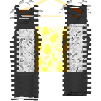 ヴィンテージ柄アート梨 タンクトップ - Kawaiitshirt