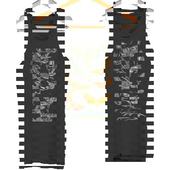 ヴィンテージ蛾 科学ギフト 昆虫 虫 イラスト タンクトップ - Kawaiitshirt