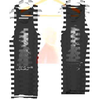 ヴォルフガング・アマデウス・モーツァルト 作曲家 シグネチャー クラシック音楽 タンクトップ - Kawaiitshirt