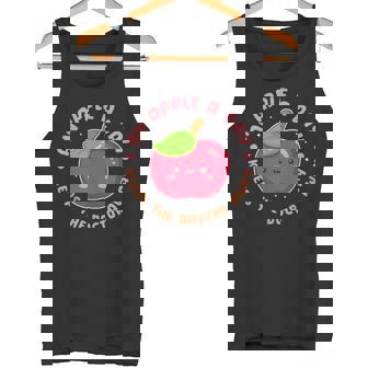 一日のリンゴは医者を遠ざけます タンクトップ - Kawaiitshirt