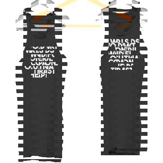 世界で最も素晴らしい作業療法士 タンクトップ - Kawaiitshirt