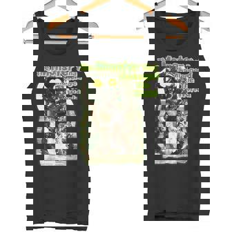 世界に挑んだヴィンテージクラシックホラーモンスター タンクトップ - Kawaiitshirt