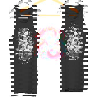 九尾狐 きつね竜 タンクトップ - Kawaiitshirt