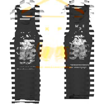 乾杯ビールは全てを解決する ビール 夏 乾杯 Kp ジョッキ 生ビール タンクトップ - Kawaiitshirt