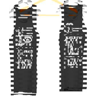 今日で41歳、おめでとう。 タンクトップ - Kawaiitshirt