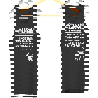 今日の目標 知らない猫について行かない かわいい おもしろ ねこ好き 猫好き ギャグ 愛猫家 ネコ好き タンクトップ - Kawaiitshirt