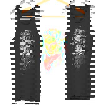 作曲家 ピアノ奏者 クラシック音楽 ベートーヴェン タンクトップ - Kawaiitshirt