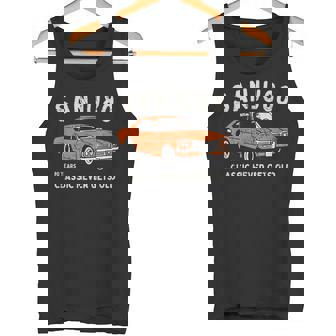 傘寿祝い 車好き お父さん 男性 クラシックカー 80歳 Classic Never Gets Old タンクトップ - Kawaiitshirt