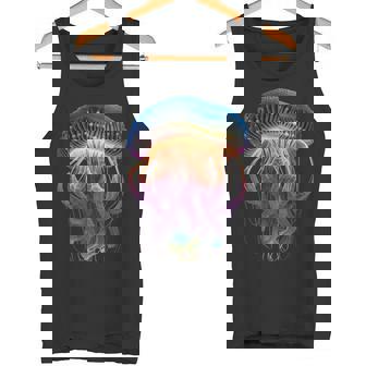 光るクラゲ タンクトップ - Kawaiitshirt